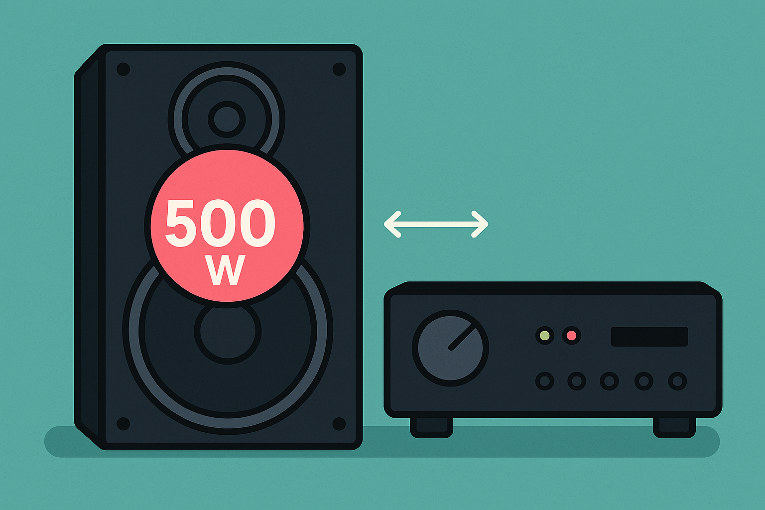 What Size Amp Do You Need for 500 Watt Speakers?
