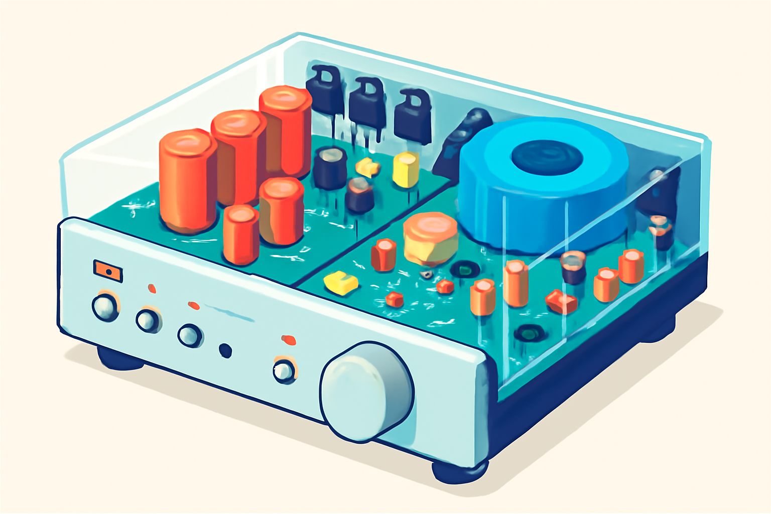 What Usually Fails in an Amplifier?