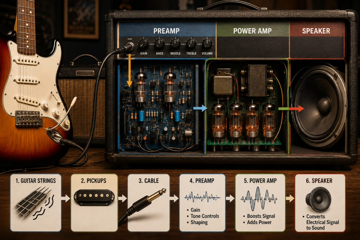 Guitar Signal Chain and Amp Internals